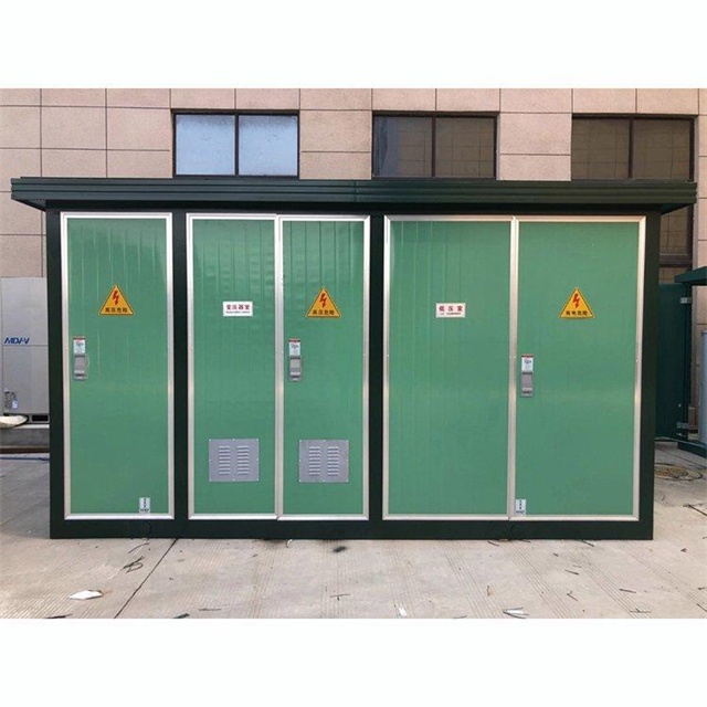 鄂城1600KVA欧式箱式变压器